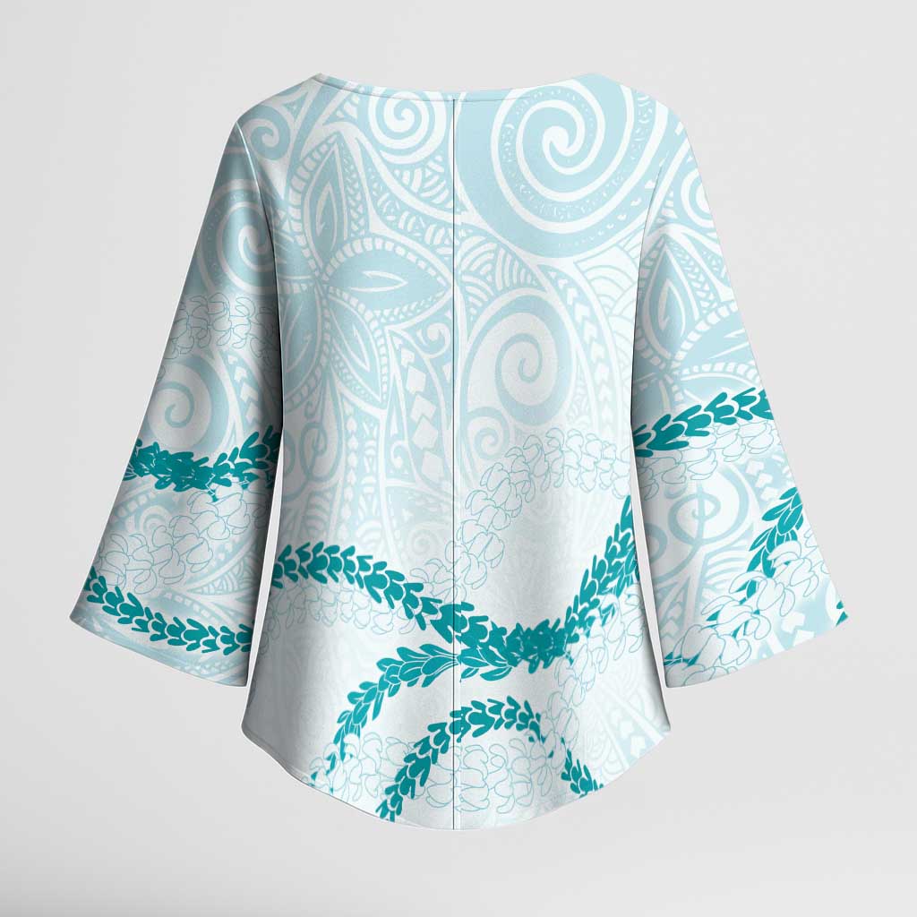 Aloha Lei Mikioi Kimono Sleeve Blouse Aloha Lei Mikioi LT9 - Polynesian Pride