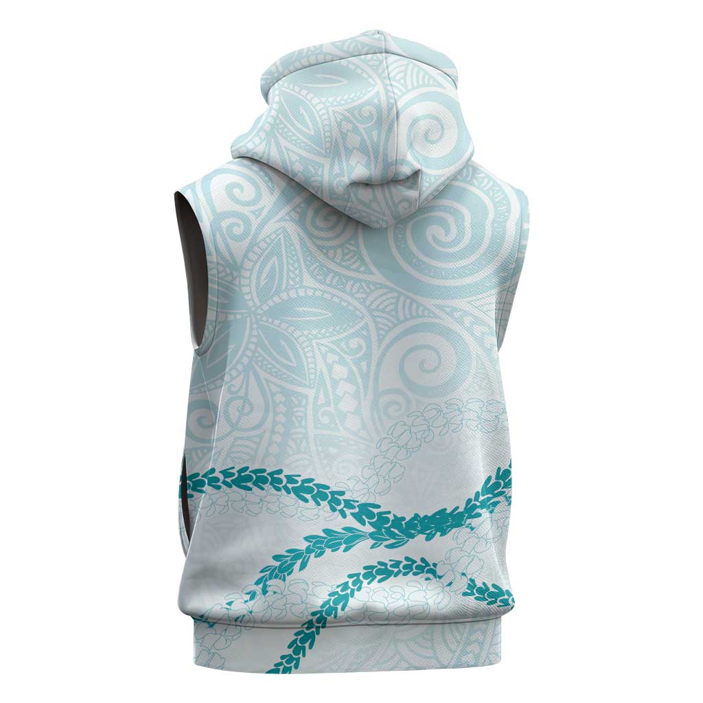 Aloha Lei Mikioi Sleeveless Hoodie Aloha Lei Mikioi LT9 - Polynesian Pride