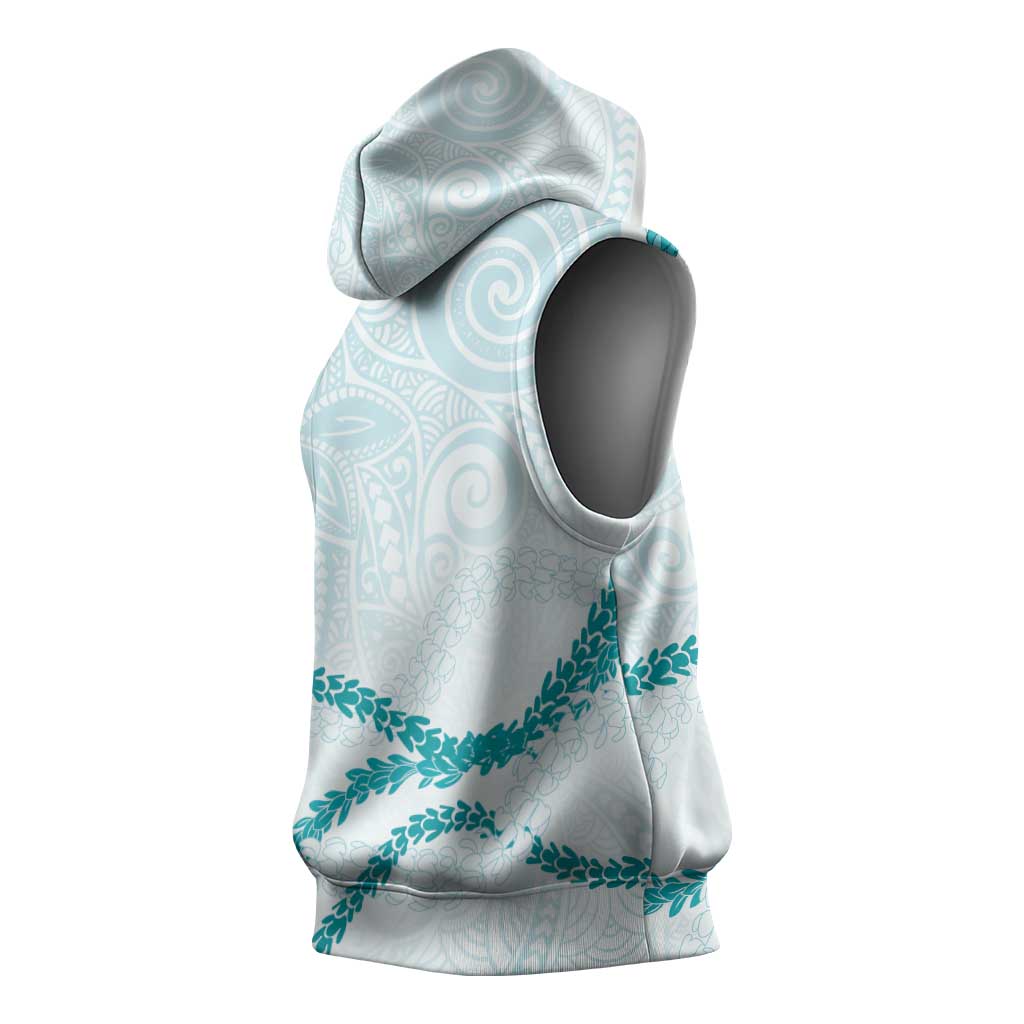 Aloha Lei Mikioi Sleeveless Hoodie Aloha Lei Mikioi LT9 - Polynesian Pride
