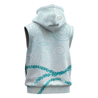 Aloha Lei Mikioi Sleeveless Zip Hoodie Aloha Lei Mikioi LT9 - Polynesian Pride