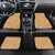 Aloha Pakalana and Puakenikeni Lei Car Mats Gold Hawaiian Pattern