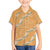 Aloha Pakalana and Puakenikeni Lei Family Matching Off The Shoulder Long Sleeve Dress and Hawaiian Shirt Gold Hawaiian Pattern