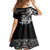 Personalised New Zealand Potae Pango Cricket Family Matching Tank Maxi Dress and Hawaiian Shirt Special Maori Hei Tiki Tribal Tattoo