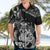 Personalised New Zealand Potae Pango Cricket Hawaiian Shirt Special Maori Hei Tiki Tribal Tattoo