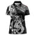 Personalised New Zealand Potae Pango Cricket Women Polo Shirt Special Maori Hei Tiki Tribal Tattoo