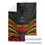 Custom Papua New Guinea Cricket Blanket PNG Emblem Mix Polyneisan Pattern