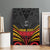 Custom Papua New Guinea Cricket Canvas Wall Art PNG Emblem Mix Polyneisan Pattern