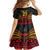 Custom Papua New Guinea Cricket Family Matching Summer Maxi Dress and Hawaiian Shirt PNG Emblem Mix Polyneisan Pattern