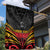 Custom Papua New Guinea Cricket Garden Flag PNG Emblem Mix Polyneisan Pattern