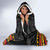 Custom Papua New Guinea Cricket Hooded Blanket PNG Emblem Mix Polyneisan Pattern