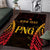 Custom Papua New Guinea Cricket Area Rug Go Barramundis