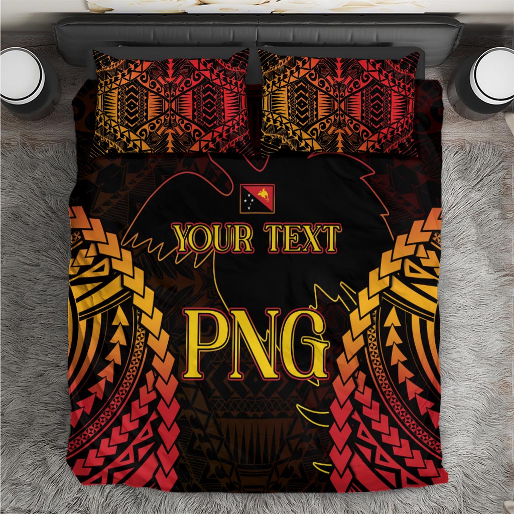Custom Papua New Guinea Cricket Bedding Set Go Barramundis LT9 Black - Polynesian Pride