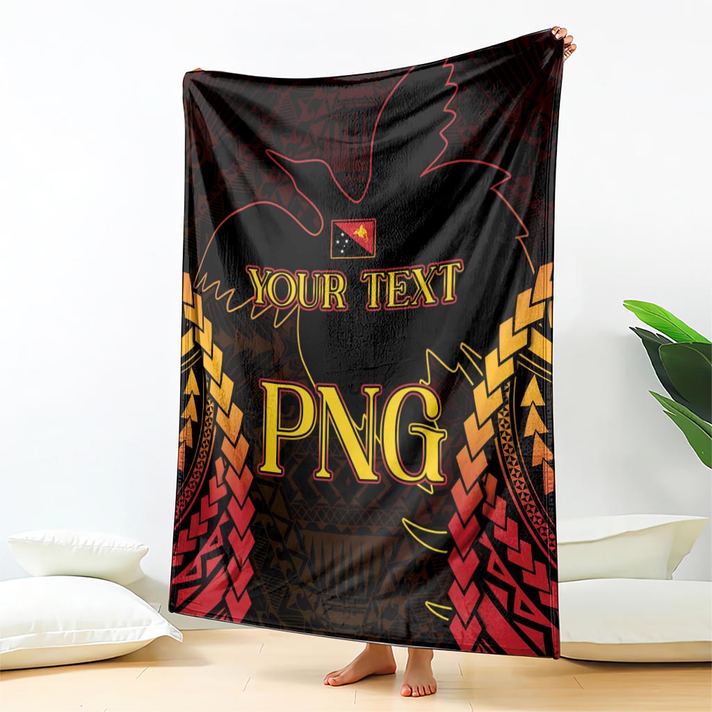 Custom Papua New Guinea Cricket Blanket Go Barramundis LT9 - Polynesian Pride