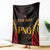 Custom Papua New Guinea Cricket Blanket Go Barramundis