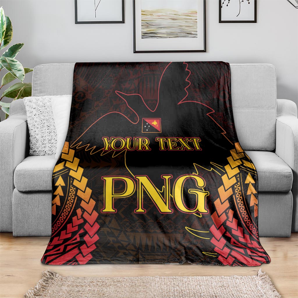 Custom Papua New Guinea Cricket Blanket Go Barramundis LT9 - Polynesian Pride