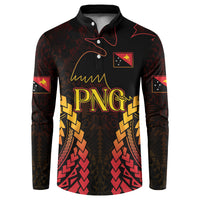 Custom Papua New Guinea Cricket Button Sweatshirt Go Barramundis LT9 Black - Polynesian Pride