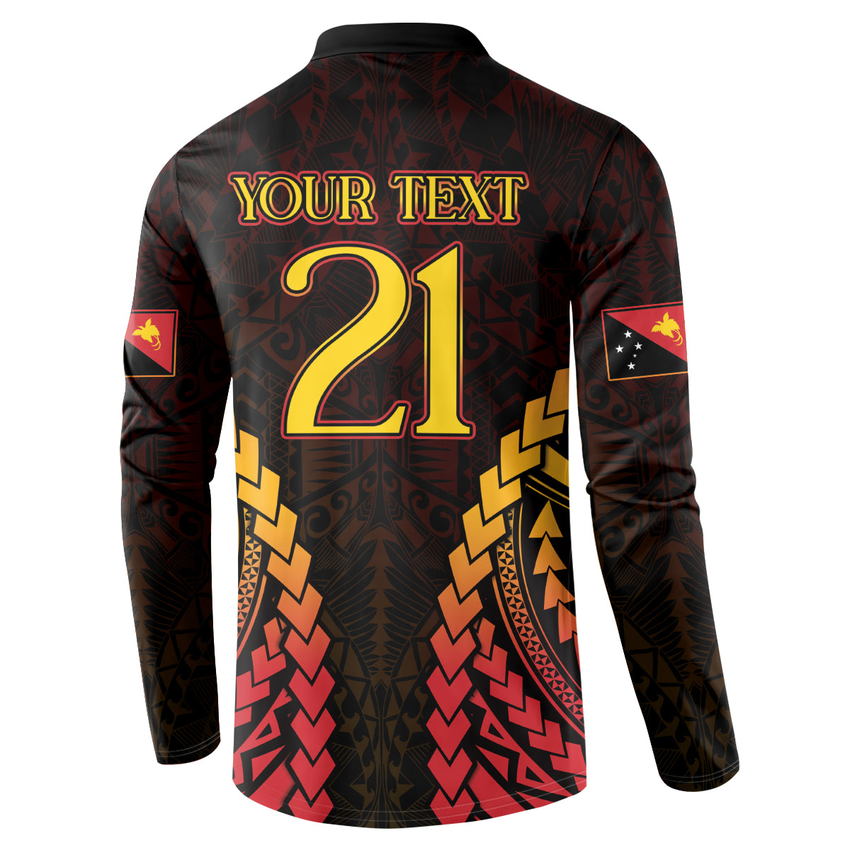 Custom Papua New Guinea Cricket Button Sweatshirt Go Barramundis LT9 - Polynesian Pride