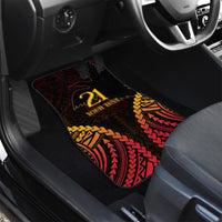 Custom Papua New Guinea Cricket Car Mats Go Barramundis LT9 - Polynesian Pride