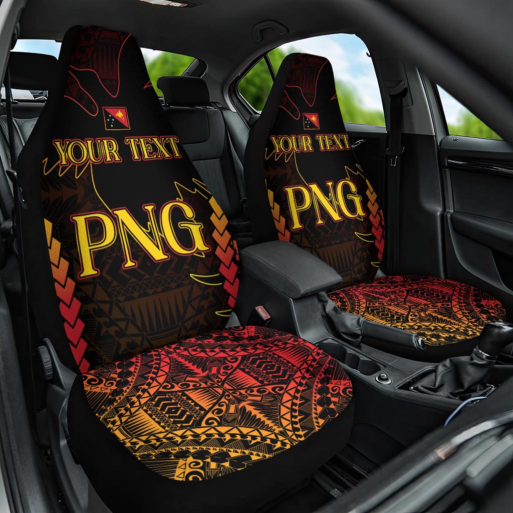 Custom Papua New Guinea Cricket Car Seat Cover Go Barramundis