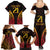 Custom Papua New Guinea Cricket Family Matching Summer Maxi Dress and Hawaiian Shirt Go Barramundis