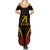 Custom Papua New Guinea Cricket Family Matching Summer Maxi Dress and Hawaiian Shirt Go Barramundis