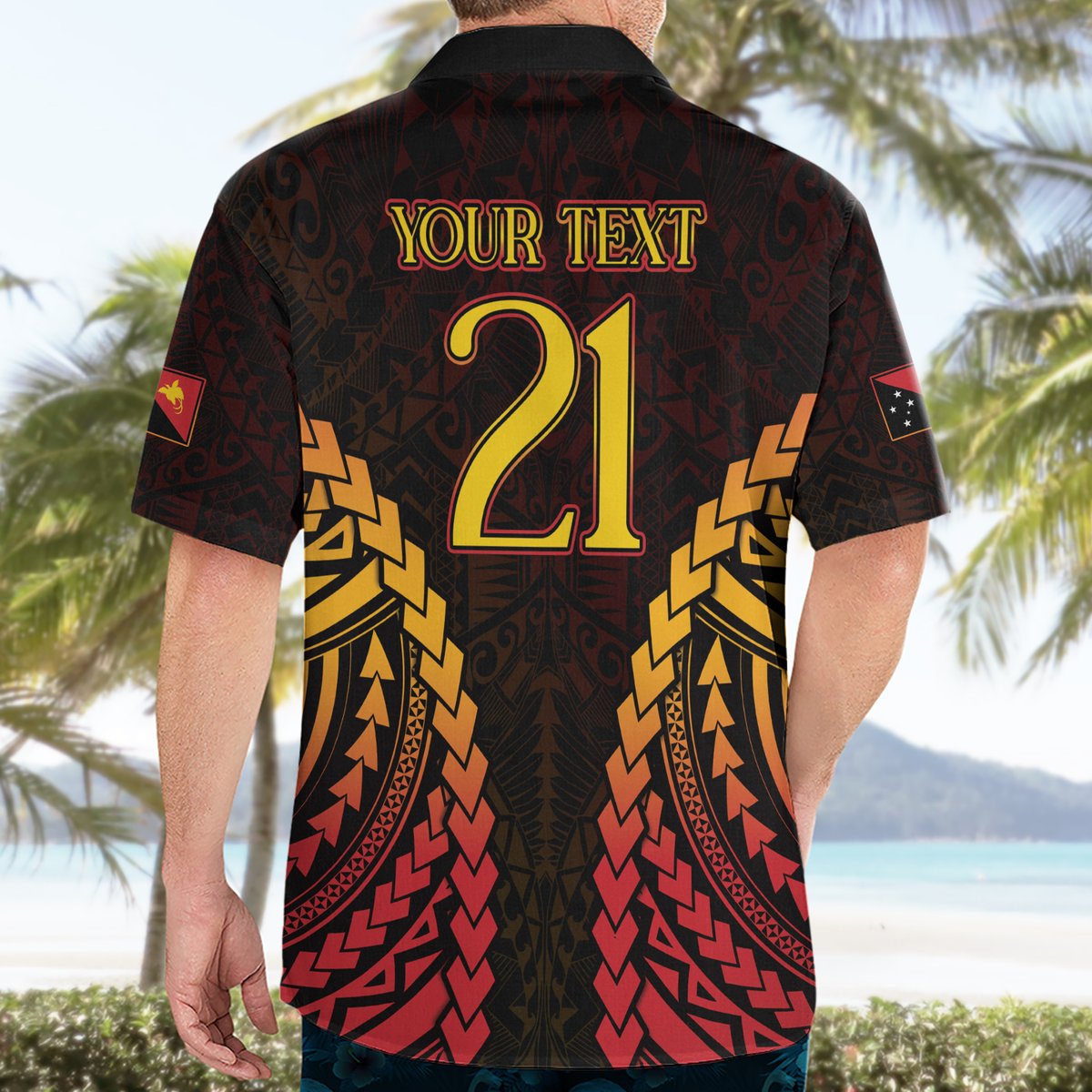 Custom Papua New Guinea Cricket Hawaiian Shirt Go Barramundis LT9 - Polynesian Pride