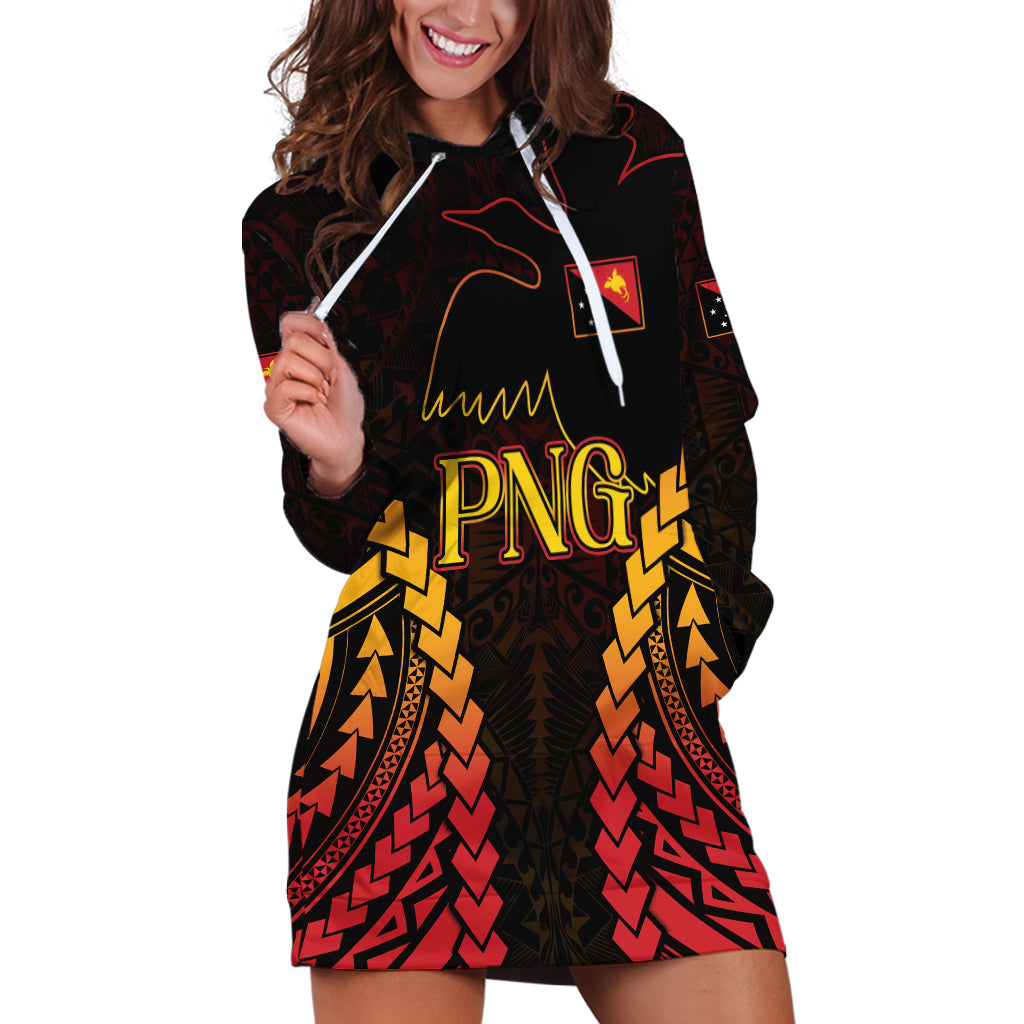 Custom Papua New Guinea Cricket Hoodie Dress Go Barramundis