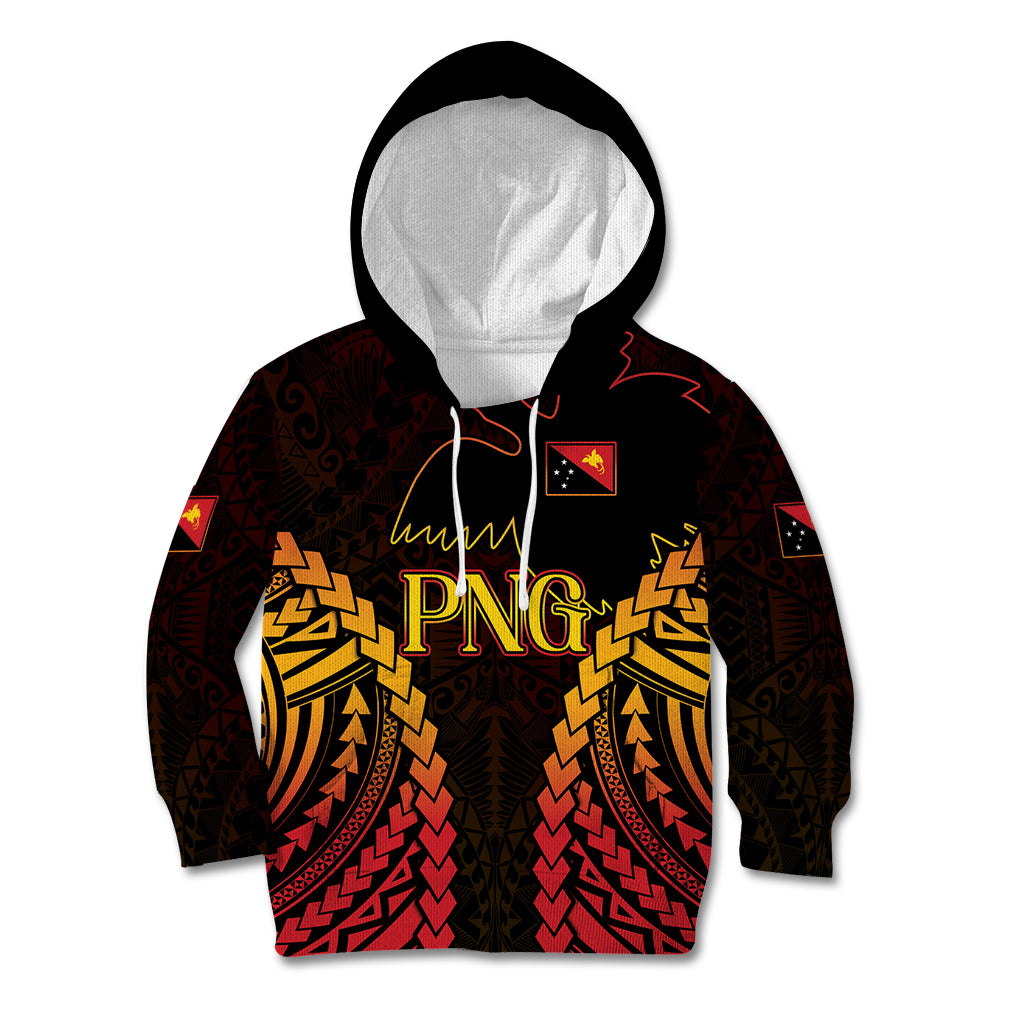 Custom Papua New Guinea Cricket Kid Hoodie Go Barramundis