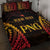 Custom Papua New Guinea Cricket Quilt Bed Set Go Barramundis