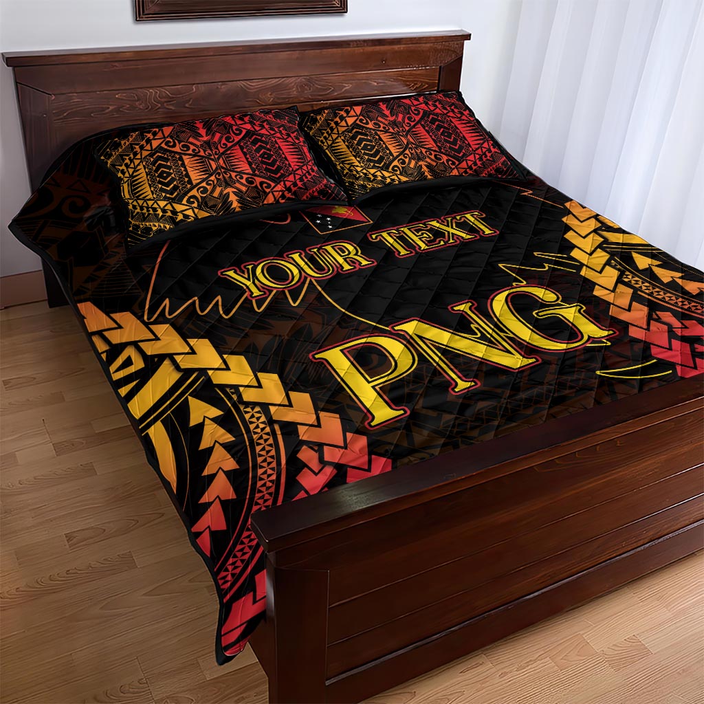 Custom Papua New Guinea Cricket Quilt Bed Set Go Barramundis LT9 - Polynesian Pride