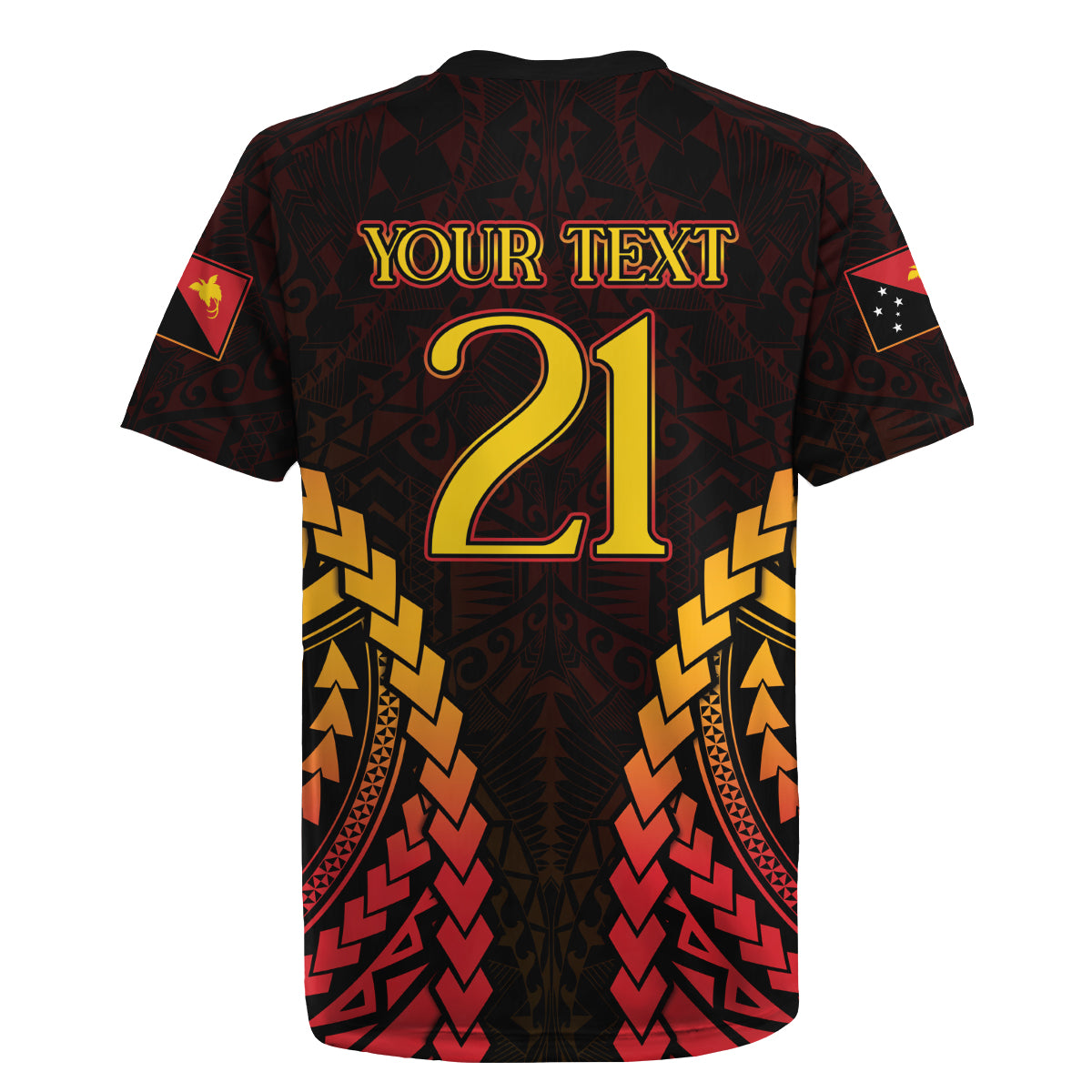 Custom Papua New Guinea Cricket Rugby Jersey Go Barramundis LT9 - Polynesian Pride