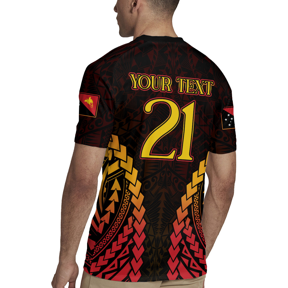 Custom Papua New Guinea Cricket Rugby Jersey Go Barramundis LT9 - Polynesian Pride