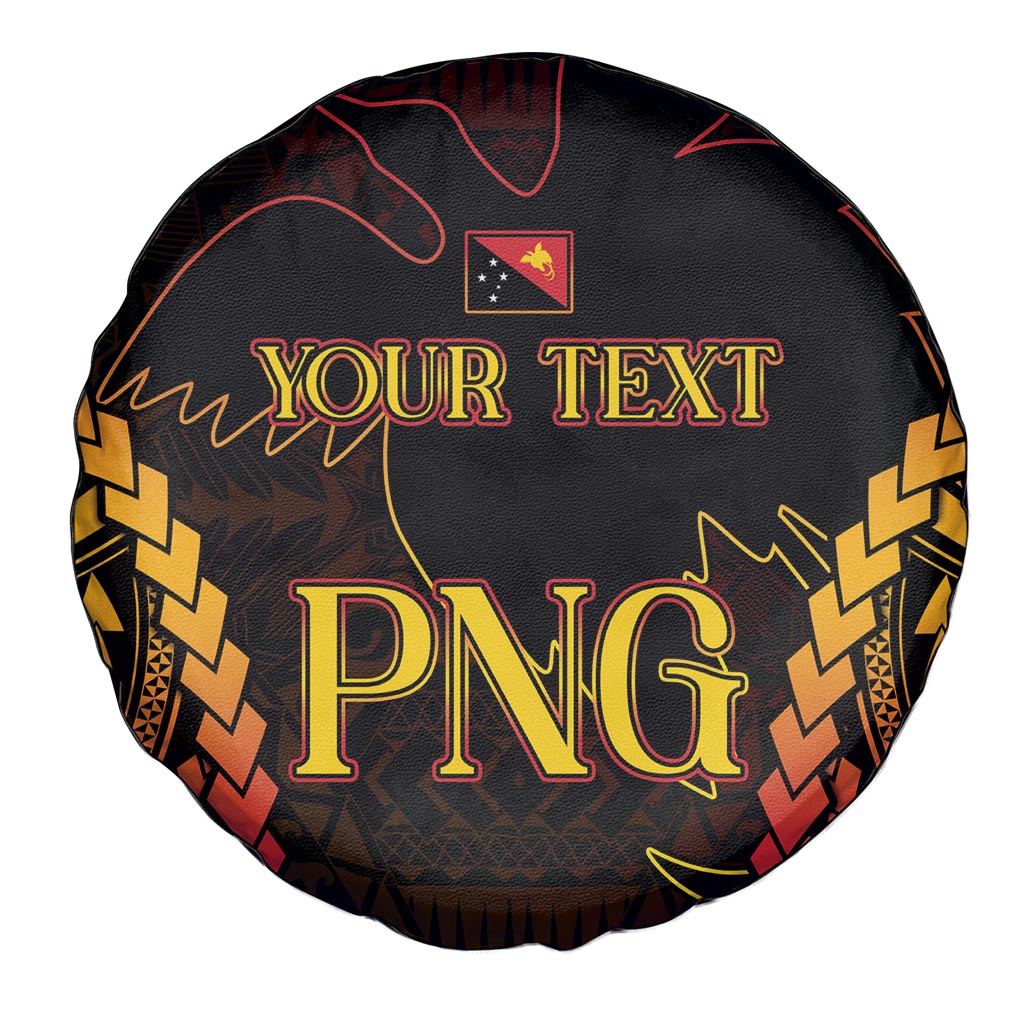 Custom Papua New Guinea Cricket Spare Tire Cover Go Barramundis LT9 - Polynesian Pride