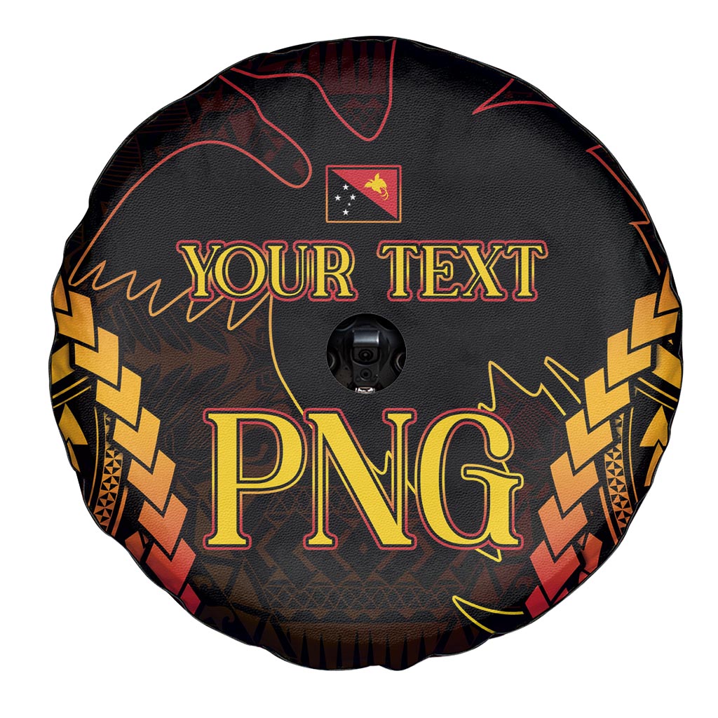 Custom Papua New Guinea Cricket Spare Tire Cover Go Barramundis LT9 - Polynesian Pride