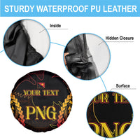 Custom Papua New Guinea Cricket Spare Tire Cover Go Barramundis LT9 - Polynesian Pride