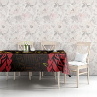 Custom Papua New Guinea Cricket Tablecloth Go Barramundis LT9 - Polynesian Pride