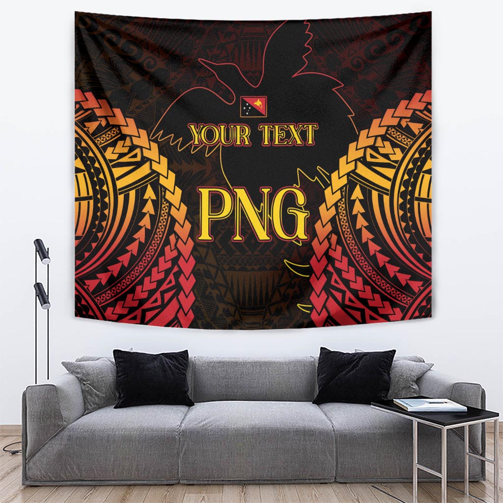 Custom Papua New Guinea Cricket Tapestry Go Barramundis