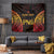 Custom Papua New Guinea Cricket Tapestry Go Barramundis