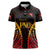 Custom Papua New Guinea Cricket Women Polo Shirt Go Barramundis