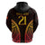 Custom Papua New Guinea Cricket Zip Hoodie Go Barramundis