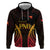 Custom Papua New Guinea Cricket Zip Hoodie Go Barramundis