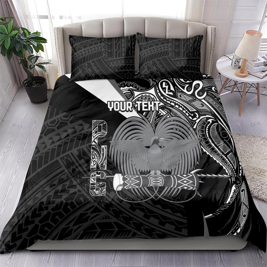 Custom Papua New Guinea Cricket Bedding Set Tribal Bird of Paradise Tattoo LT9 - Polynesian Pride