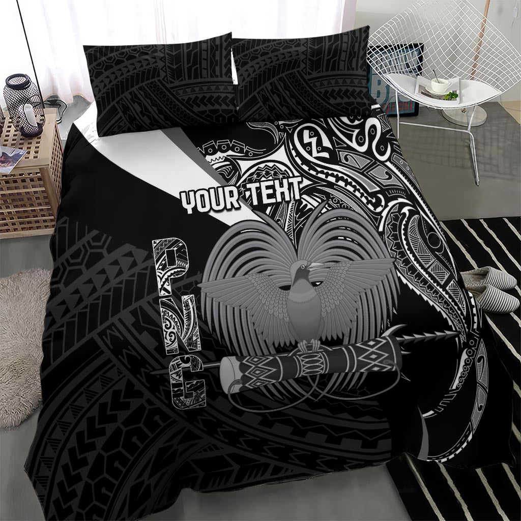 Custom Papua New Guinea Cricket Bedding Set Tribal Bird of Paradise Tattoo LT9 - Polynesian Pride