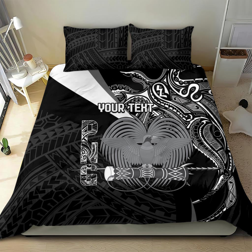Custom Papua New Guinea Cricket Bedding Set Tribal Bird of Paradise Tattoo LT9 - Polynesian Pride