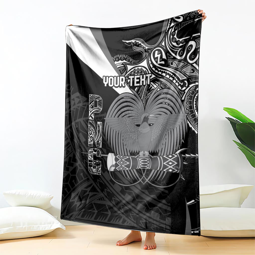 Custom Papua New Guinea Cricket Blanket Tribal Bird of Paradise Tattoo LT9 - Polynesian Pride