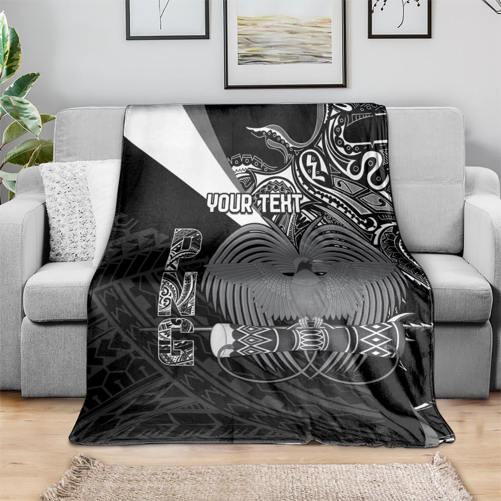 Custom Papua New Guinea Cricket Blanket Tribal Bird of Paradise Tattoo LT9 - Polynesian Pride