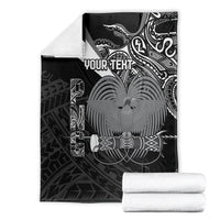 Custom Papua New Guinea Cricket Blanket Tribal Bird of Paradise Tattoo LT9 - Polynesian Pride