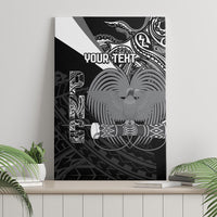 Custom Papua New Guinea Cricket Canvas Wall Art Tribal Bird of Paradise Tattoo LT9 - Polynesian Pride