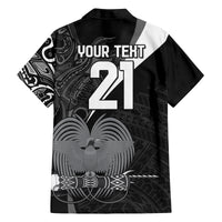 Custom Papua New Guinea Cricket Family Matching Long Sleeve Bodycon Dress and Hawaiian Shirt Tribal Bird of Paradise Tattoo
