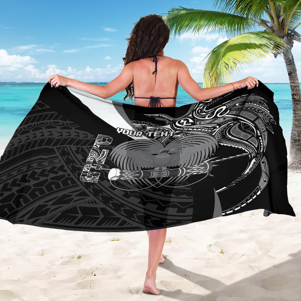 Custom Papua New Guinea Cricket Sarong Tribal Bird of Paradise Tattoo